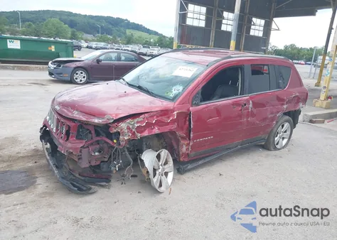 2014 Jeep Compass Latitude из США, поврежденный, VIN 1C4NJDEB7ED530874